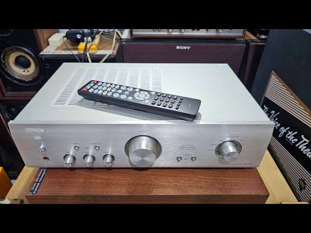 DENON PMA 390RE amplifier. The ultimate model in the 390 series