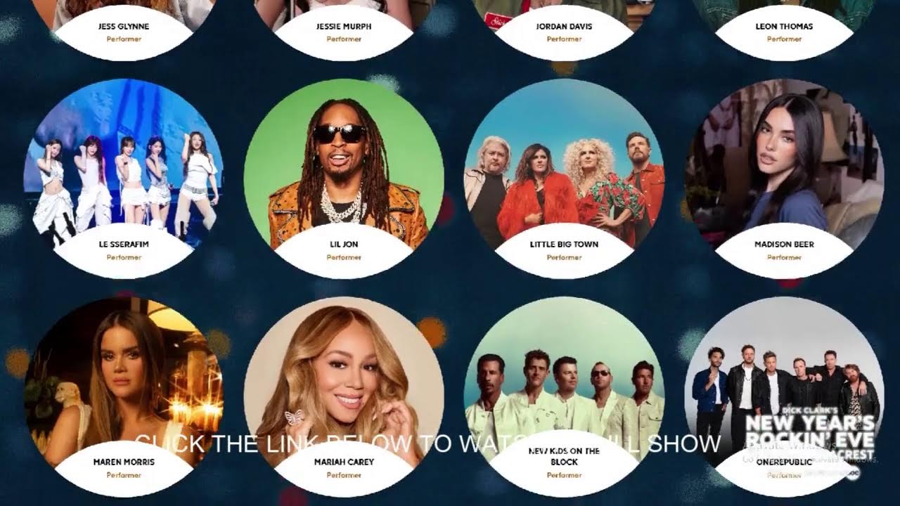 Dick Clark's New Year's Rockin' Eve with Ryan Seacrest (2026) Opening