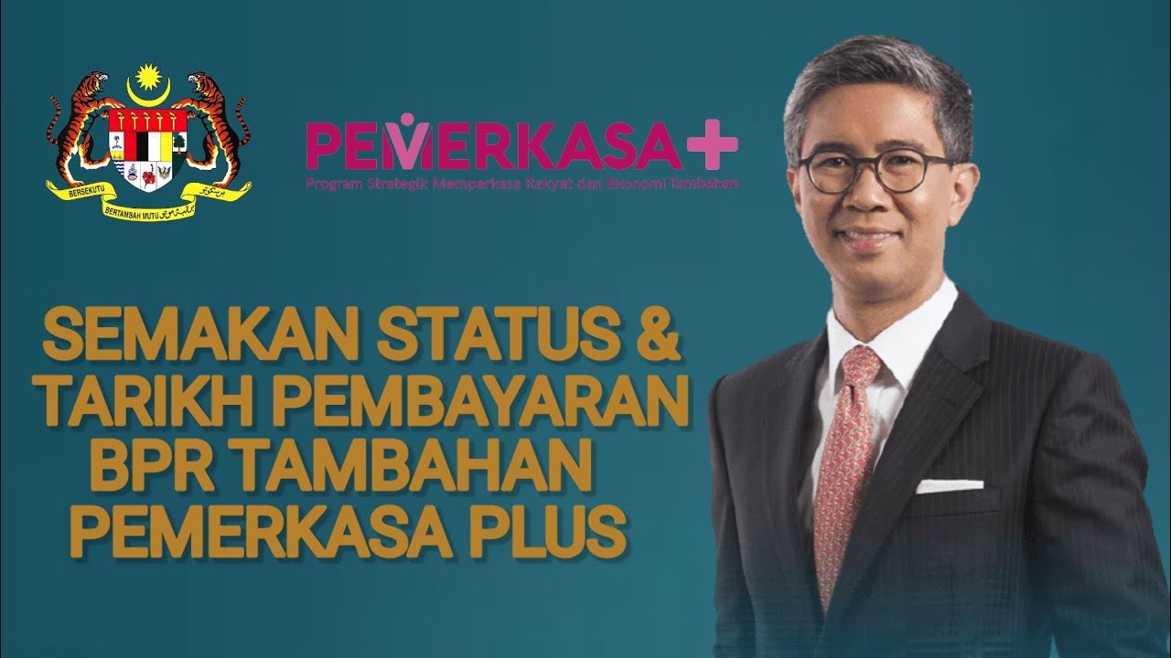 Semakan Status Tarikh Pembayaran Bpr Tambahan Pemerkasa Plus 2021 Youtube