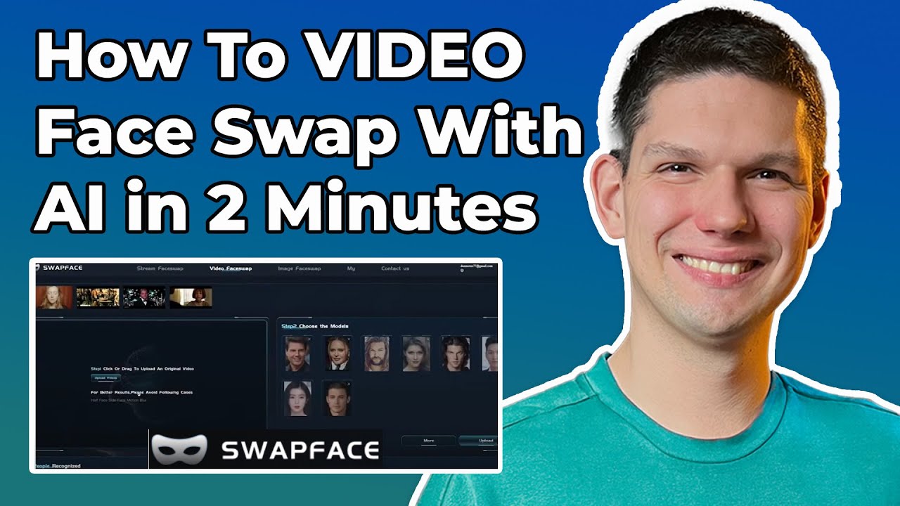 Simple How To VIDEO Face Swap With AI In 2 Minutes - YouTube