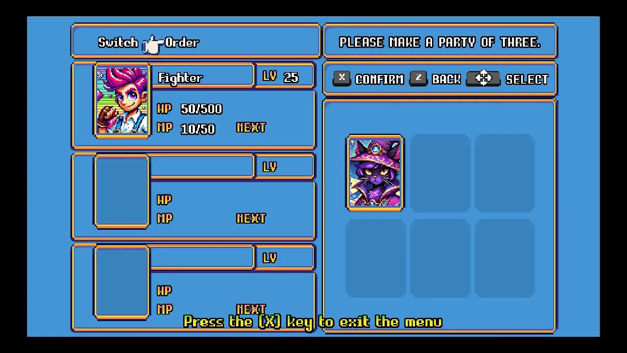 👤 RPG Party Member System | GDevelop