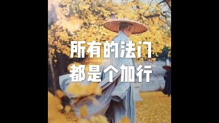 201805 所有的法门都是个加行20909