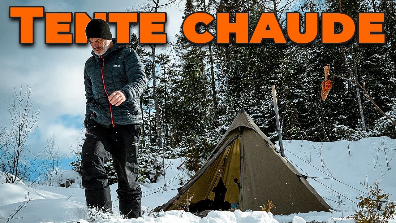 Dernière sortie de 2025 -- Nuit SOLO en HOT TENT