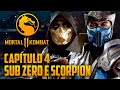 Mortal Kombat 11 Capitulo 04 - Sub Zero e Scorpion, FOGO e GELO (PT-BR PS4 PRO)