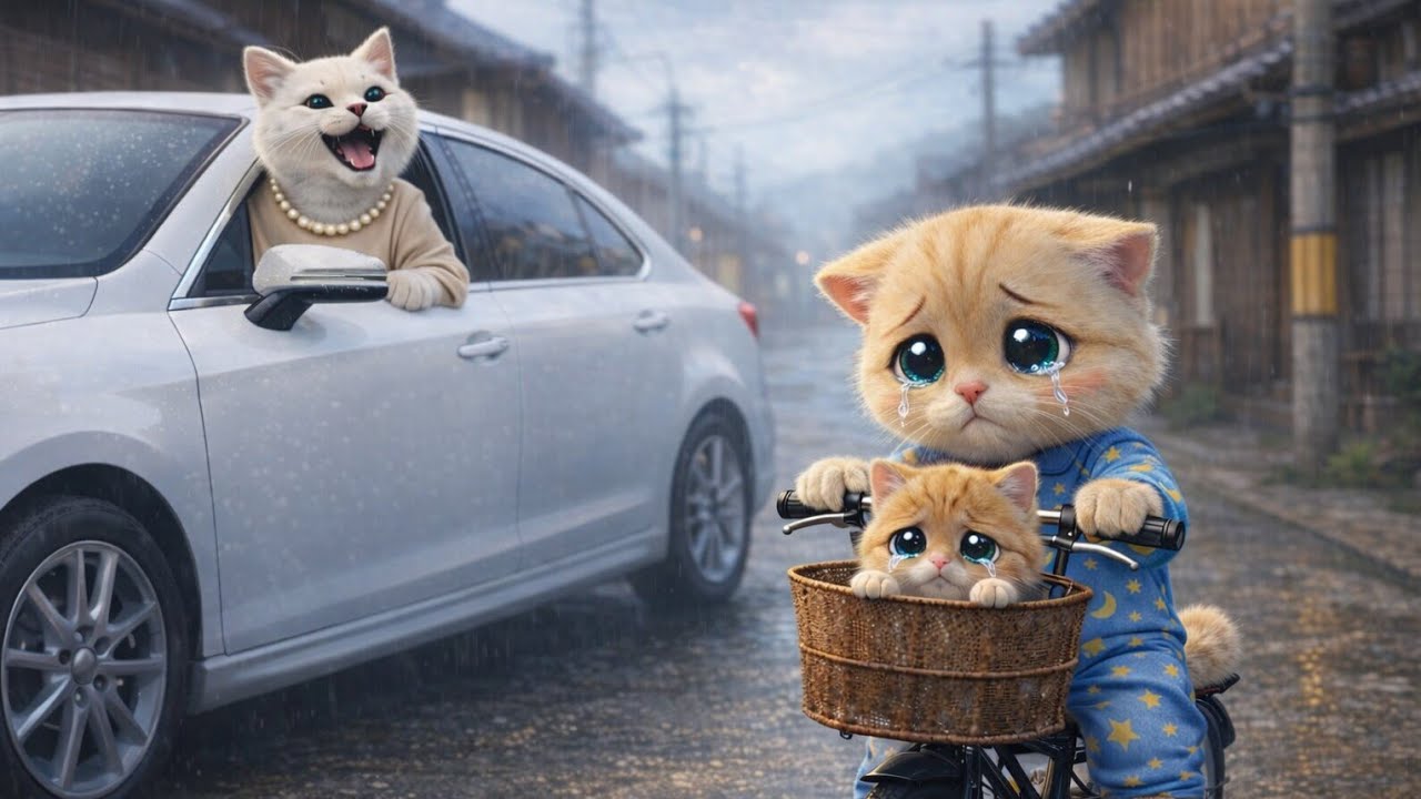  Cute Cat & Mom’s Dream Motorcycle 🏍️💖 | Heartwarming Family Story