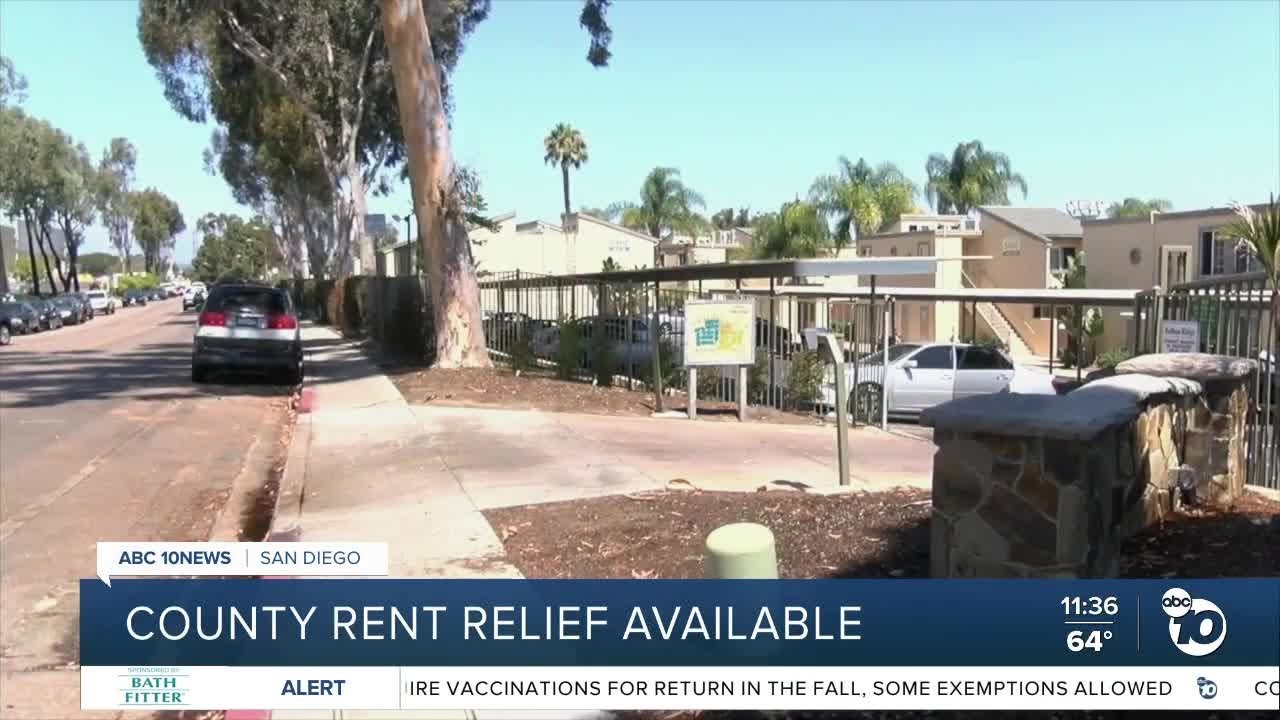 County rent relief available YouTube