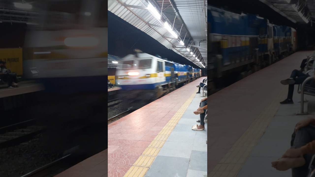 Twins WDP4D With Sinhagad Express.