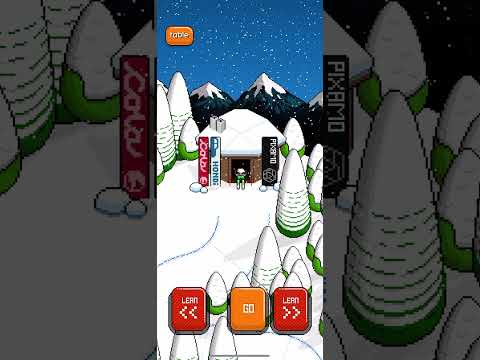 Pixel Pro Winter Sports - Downhill Gameplay