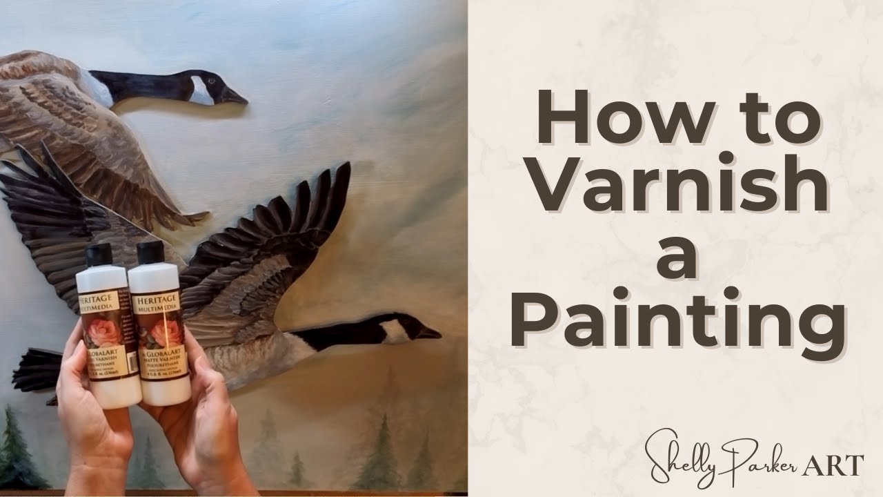 How to Varnish an Acrylic Painting (Sealing & Protecting Finished Artwork)