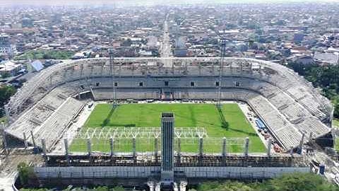 BERKELAS, MODERN‼️BENTUK STADION MULAI TERLIHAT, UPDATE RENOVASI STADION TELADAN MEDAN