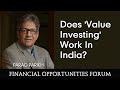 Does 'Value Investing' Work In India : Morningstar Panel Discussion 2014