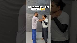 real life self defense that actually works #selfdefense #shortsfeed #kravmaga #karate #india #mma