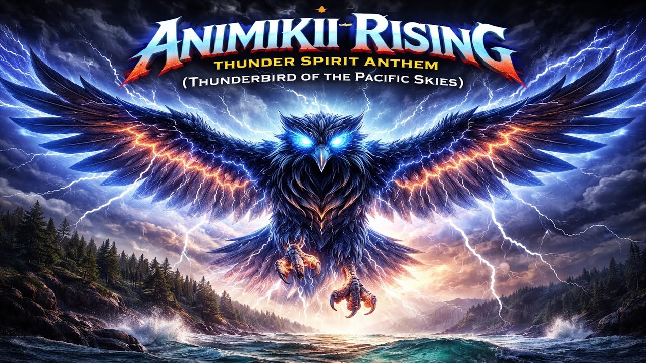Animikii Rising — The Thunderbird anthem bridging ancient spirit and modern rhythm.