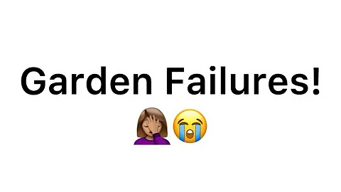 Beginner gardening mistakes!