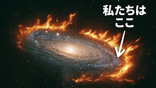銀河系が文字通り炎上していることが分かった