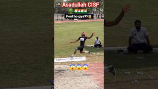 🎯Men's long jump Asadullah CISF Man 7m+ jump in All India Police Game 2026🥇#longjump #asheeshjumper