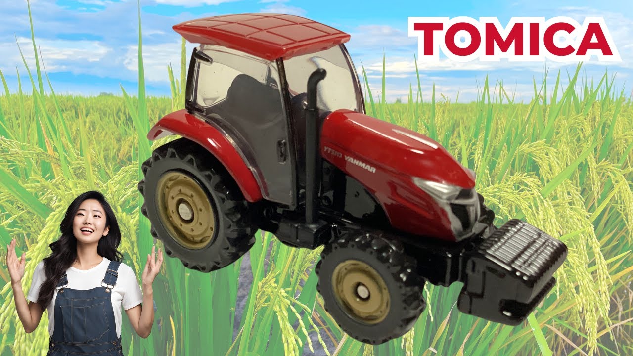 Tomica Yanmar Tractor YT5113 | Diecast Showcase - YouTube