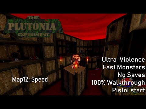 Видео: САМАЯ БЫСТРАЯ (НЕТ) КАРТА [] Final Doom: Plutonia Experiment Map12 [Fast Monsters-UV-MAX]