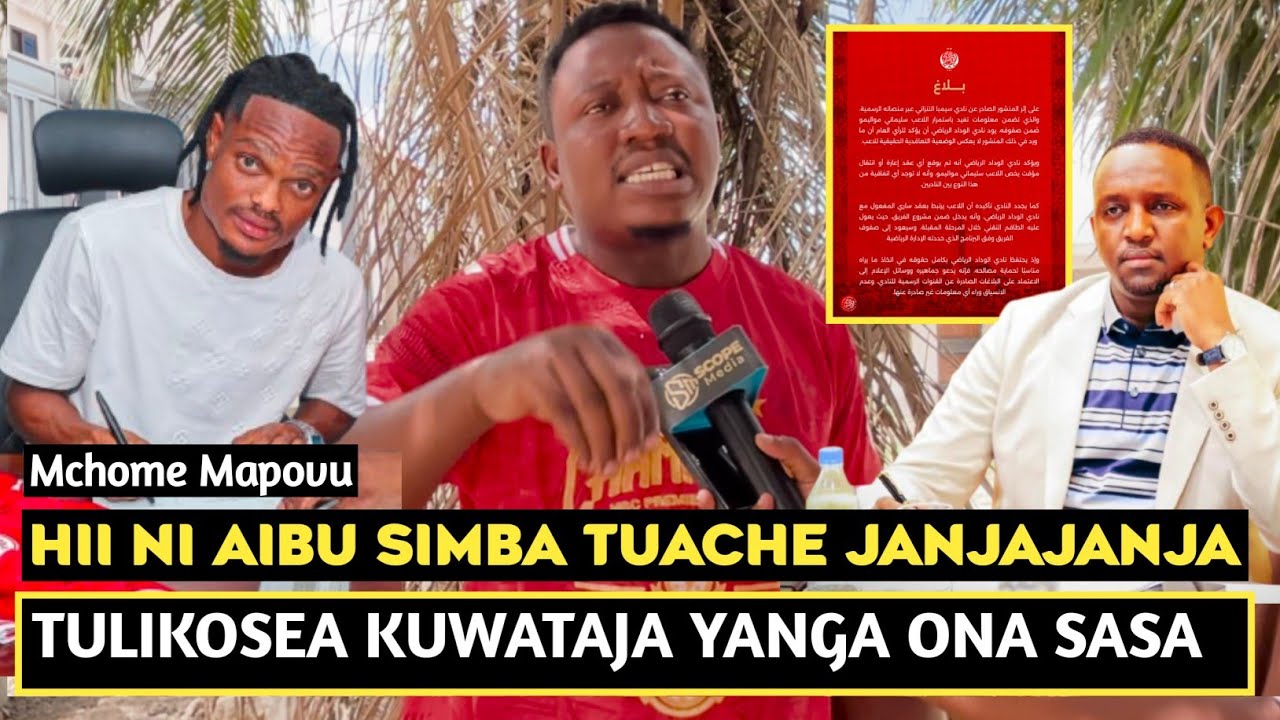 MCHOME MAPOVU ACHAFUKWA SIMBA KUSHITAKIWA NA WYDAD/HII NI AIBU/YAMGA WAMEJIBU KIKUBWA MAPIGO