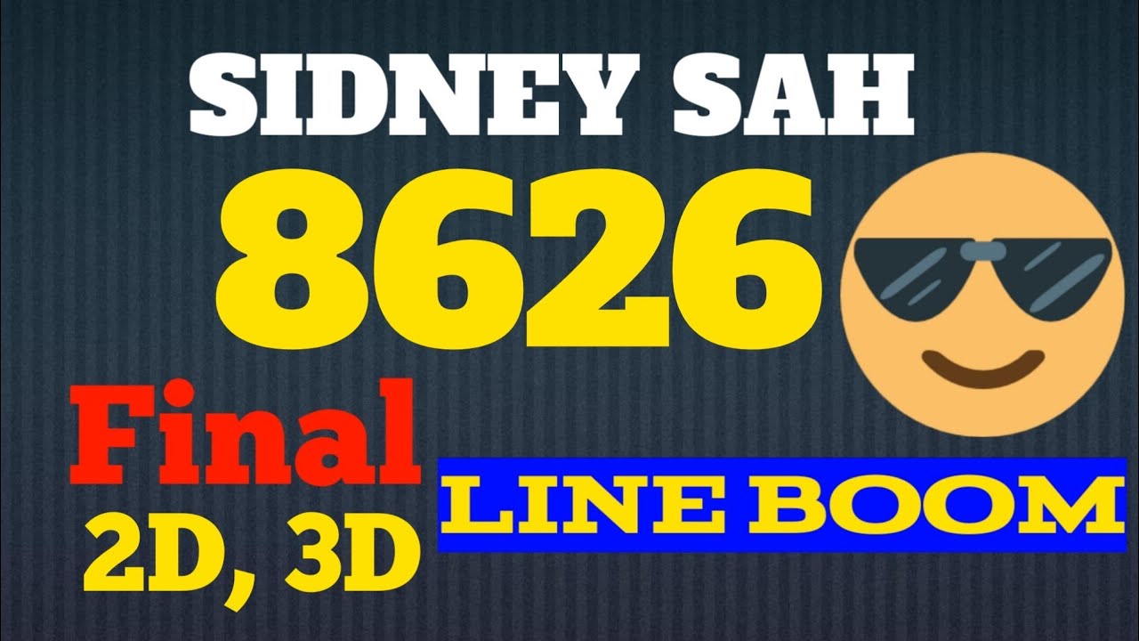 Prediksi Togel Sidney Jumat 4 Desember 2020 Sd Hari Ini Sidney Hari Ini Rumus Jitu Youtube