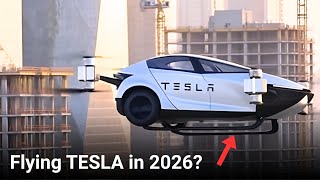 BREAKING: Elon Musk Reveals the Tesla Flying car launching in 2026!