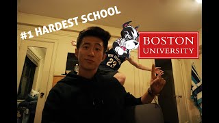 First Week at the Hardest School in America || Boston University Fall 2020
