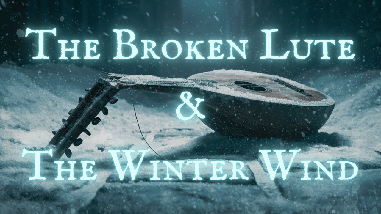 Frost Dance on Glass ❄️ The Broken Lute & The Winter Wind | Sad Medieval Music