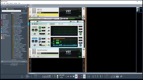 Reason 10 - EZ Drummer y FXpansion BDF3