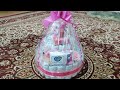 Торт из памперсов для новорождённому👶🎁🎀