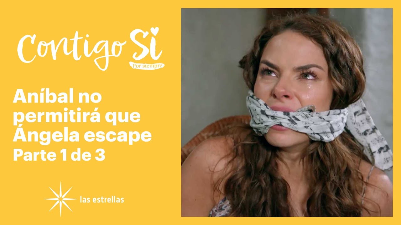 Contigo Sí 1/3: Aníbal le hace creer a Leonardo que Ángela está feliz con un cliente ​| C-36