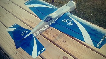 SUKHOI su26 rc on board video