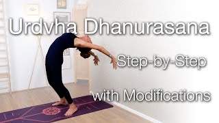 Drop Back, Urdvha Dhanurasana: Step-by-Step with Modifications