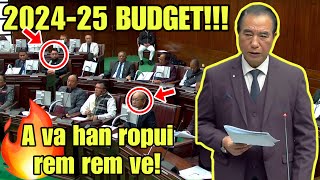 CM Pu Lalduhoma'n Kalphung Thar Mipui Budget a pharh ta riap mai le!!!