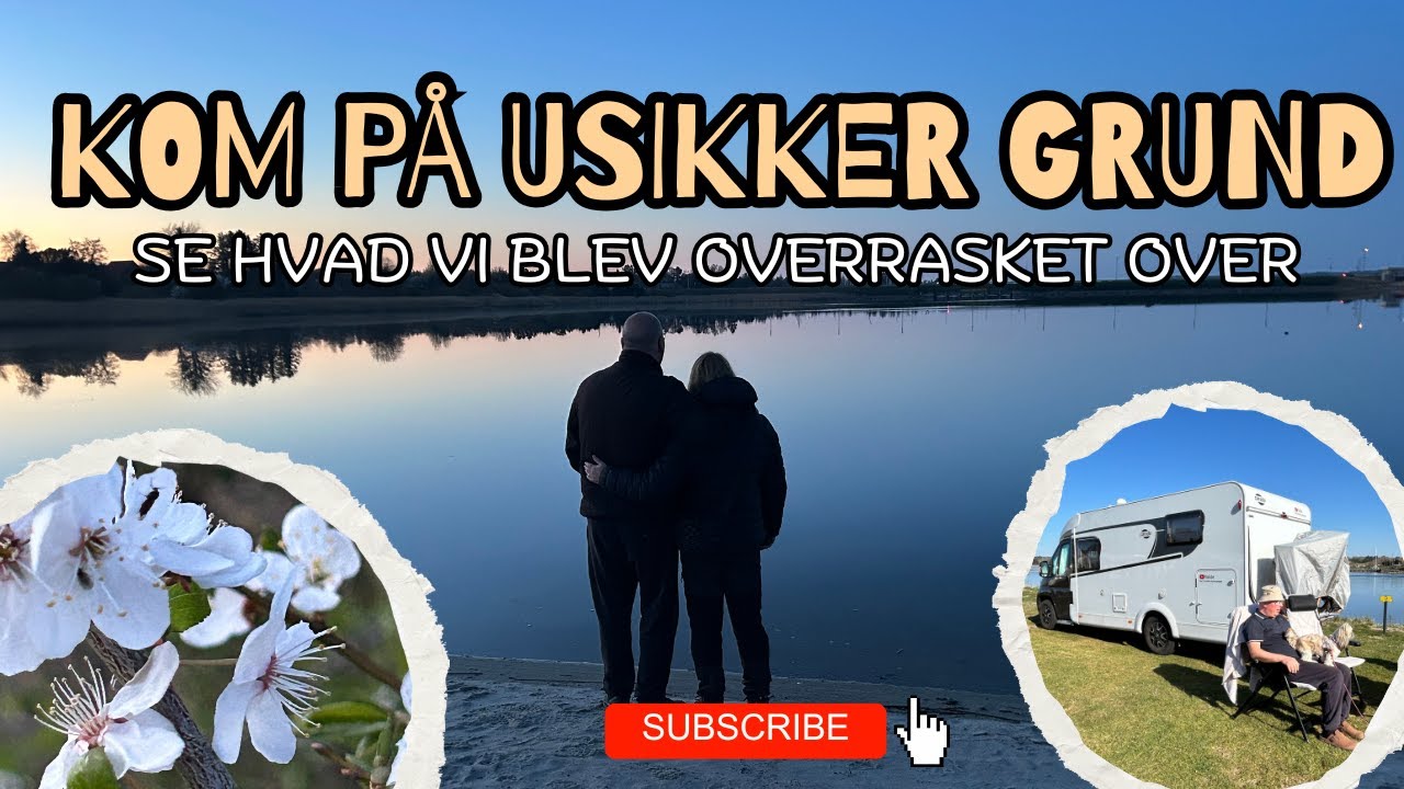 Kom på usikker grund og se hvad vi blev overrasket over på Virksund camping plads