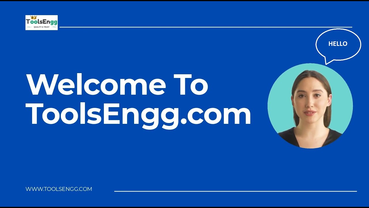 Introduction To ToolsEngg - The Largest Online Toolstore in the World