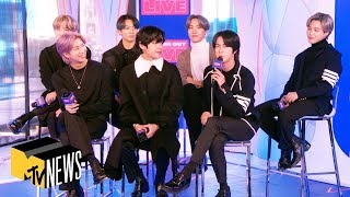 BTS Deliver Heartfelt Messages To Their Future Selves For 'Map Of The Soul: 7' | MTV News