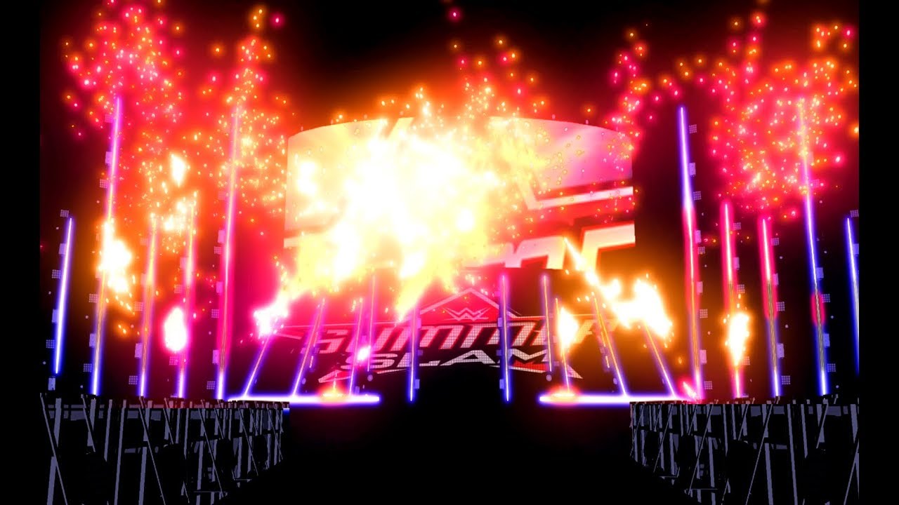 WWE SummerSlam 2019 Opening Pyro Concept Animation (ft.Manatico)
