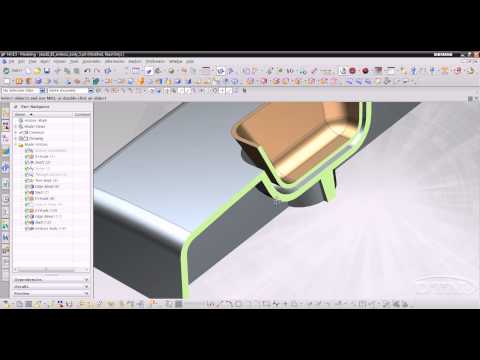 NX 8.5 - 10 Create and edit an emboss body DTM