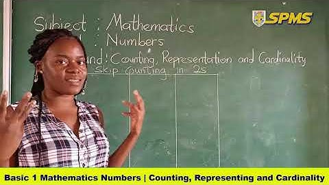 basic 1 numbers counting representing and ordinality