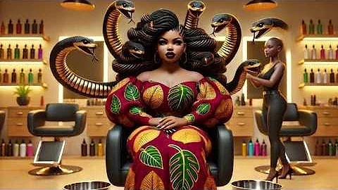 THE EVIL HAIR STYLIST 😱 #folklore #folktales #storytime