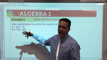 Lesson 6.2 Substitution