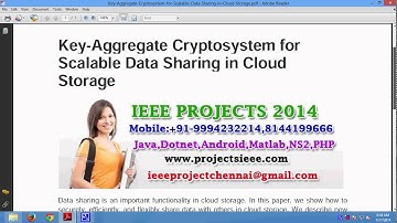 Key Aggregate Cryptosystem for Scalable Data Sharing in Cloud Storage