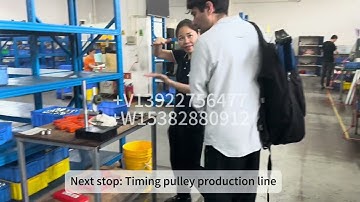 Timing belt and timing pulley factory