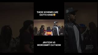 JRATEDR VS WORDSMIFF HIGHLIGHTS🔥🔥🔥 #battlerapfanatic #battlerap #bred #everybar