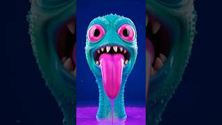 This Monster Gives Birth Through Its Tongue! 😱👅 #shorts