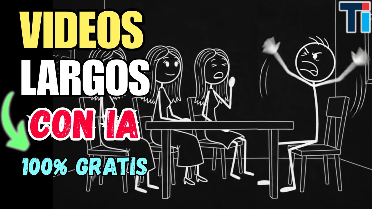 Crea videos largos 100% GRATIS e ILIMITADO Para siempre | Nuevo NICHO de Stickman
