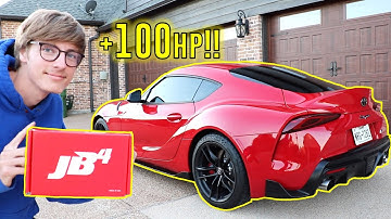 How to Install JB4 Tune on the MKV Supra! - MEGA POWER GAINS!