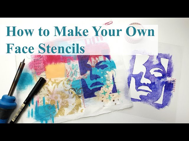 Learn to create and apply stencils - Face Painting Made Easy PART 6 