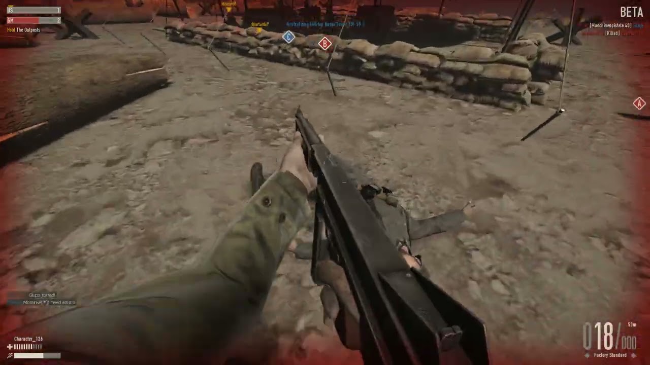 Hill (60) Skirmish | Heroes & Generals 2014 Revival Gameplay | 009