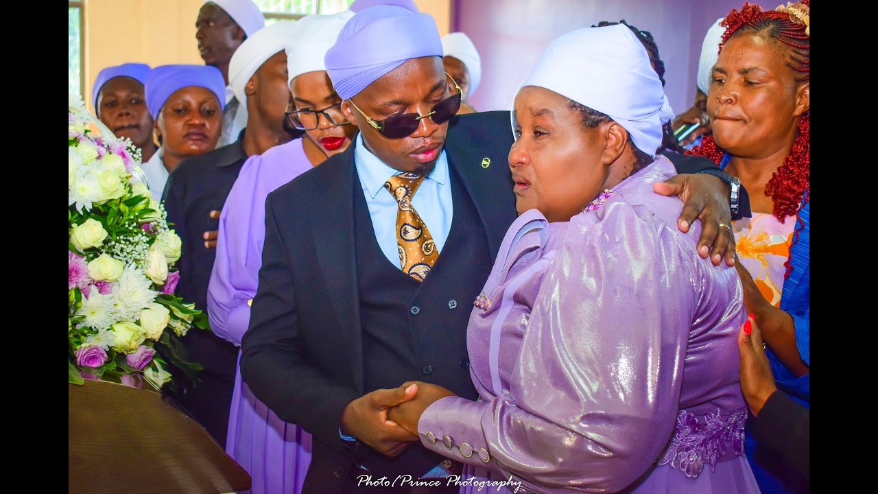 Chege wa Willy and fam cry 😢 😭 Uncontrollably during their dads body viewing